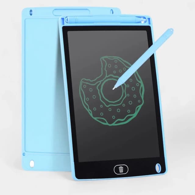 12 Lcd Writing Tablet moviy grafik plansheti