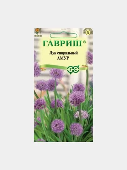 Семена , лук спиральный декоративный Амур, 0,1г, Гавриш, цветочная коллекция