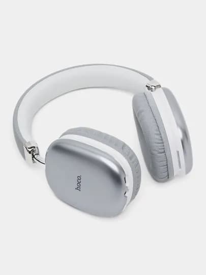 Беспроводные наушники Hoco W35, полноразмерные — LENOVO2-HOCOW35-СЕРЕБРН