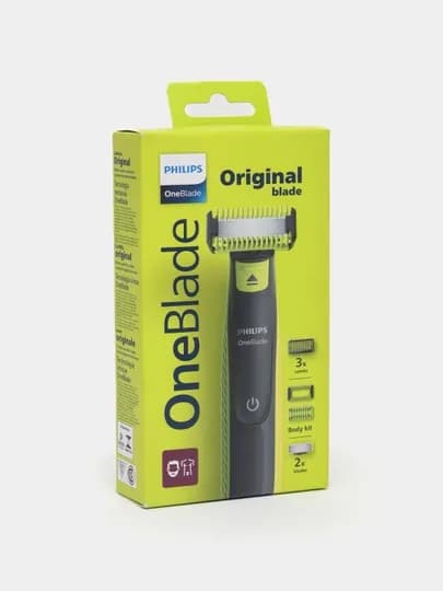 Philips Триммер для бороды и усов Philips OneBlade QP2824