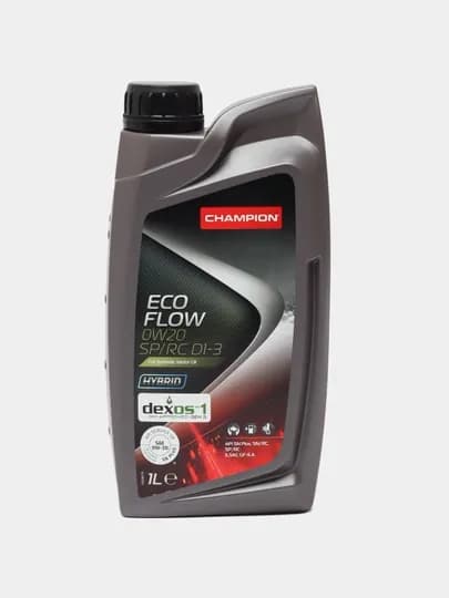 Синтетическое моторное масло CHAMPION ECO FLOW 0W20 SP/RC D1-3