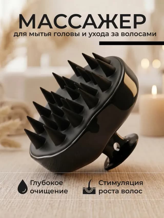 Массажер для головы и мытья волос