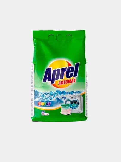 Стиральный порошок APREL COLOR Альпийская свежесть, 1500 гр. 15 стирок. Эффект капсулы