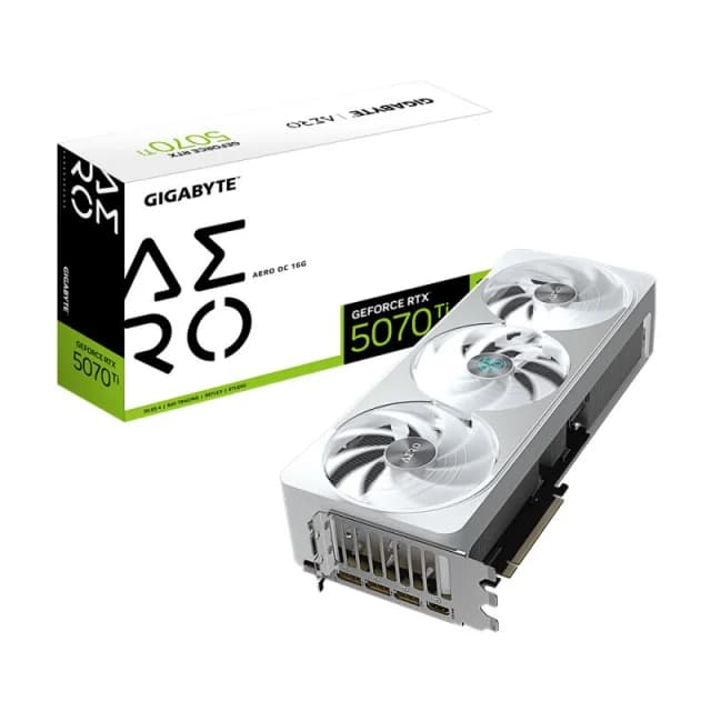 Gigabyte GeForce RTX™ 5070 Ti AERO OC 16G