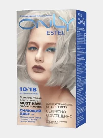Стойкая краска-гель для волос Estel ONLY, дополнительный уход Estel SECRETS — ESTELPR-ONLY-656
