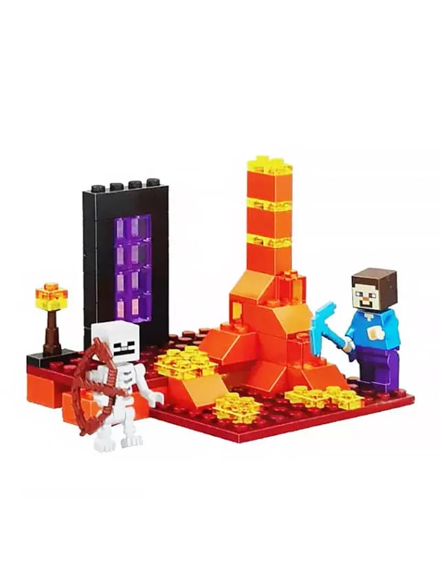 Конструктор Minecraft Адская домна