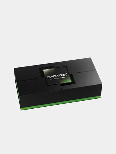 Аромадиффузор BLACK ODOR BO-05B, подарочный набор, автомобильный освежитель