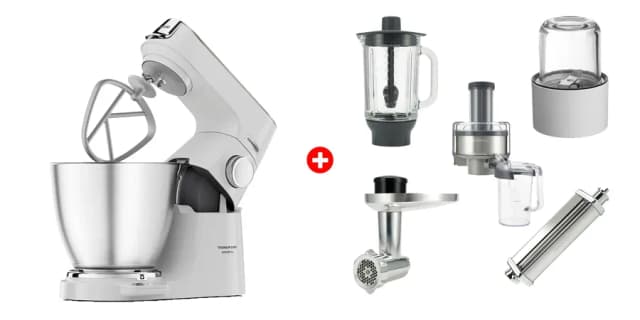 Комплект Кухонная машина Kenwood KVL65.001WH + 5 насадок