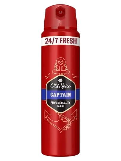OLD SPICE Дезодорант мужской спрей Captain 150 мл