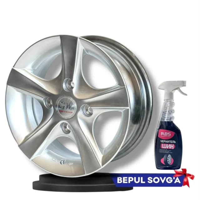 Автомобильный диск GW Shapaloq R13x114(Matiz, Damas, Labo, Tiko) 1 шт, серебряный