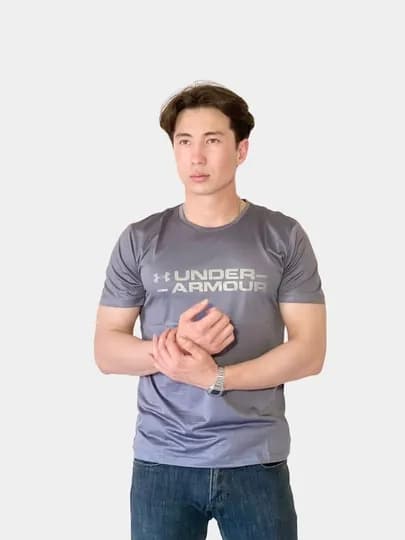 Мужская футболка Intel, 20 разных цвета, круглый воротник — TSHIRTM-UNDERX-СЕРМЕТ-M