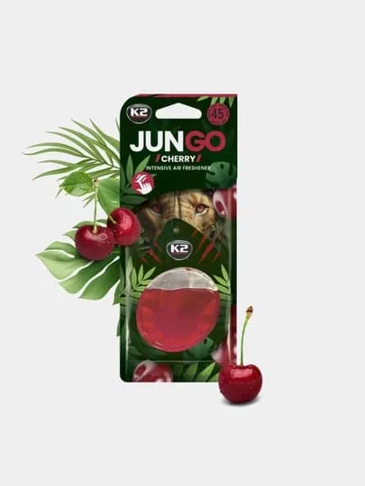 K2 JUNGO MIX Мембранный автомобильный ароматизатора: вишня, лимон, хлопок, апельсин — FRZ-V360-БОРДОВ