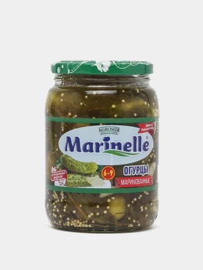 Огурцы маринованные Marinelle, 720мл