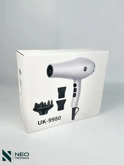Фен UK9988 для сушки и укладки волос — NEOTEXN-UK9988