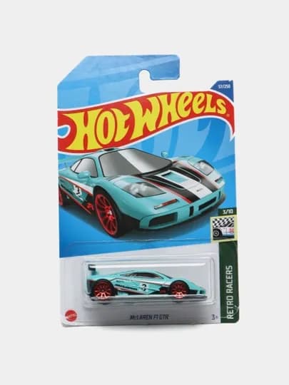 Игрушечная машинка базовой коллекции Hot Wheels — ДЕТИМАГ-HWT002-ЛЕДЯН