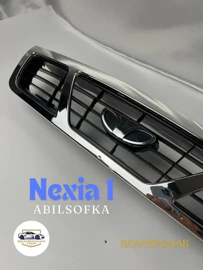Передние решетки для автомобилей Nexia 1/2, цвет асфальтный, серый, белый abilsofks — ДАВРСЕР-ABILSOF-КРЕМОВ