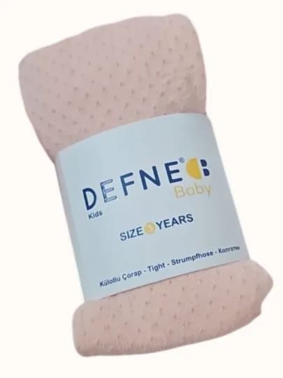 Детские колготки Defne Bebe для осенние, средней плотности, однотонные — MITESO-DETKOLG-СВЕТЛОР-5 лет