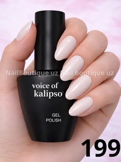 Voice of Calipso Gel Polish —профессиональный гель-лак с глубоким цветом и стойким блеском — UZNAIL-КАЛИПСО3-БЕЖМЕЛ