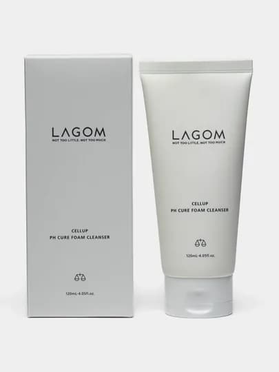 Пенка для умывания кожи лица. Lagom Cellup Ph Cure Foam Cleanser — ZKPARFU-LAGOMPENKA