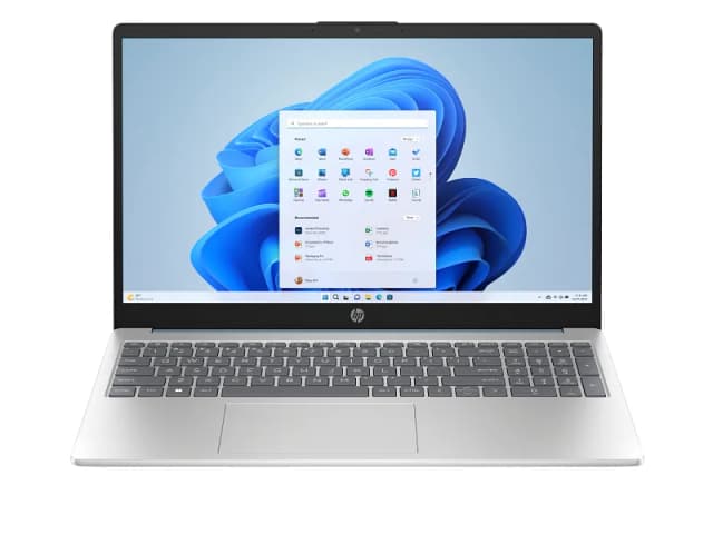 Ноутбук HP 15-fd0250wm / i5-1334U / 8 GB / SSD 512 GB / 15.6", серебристый