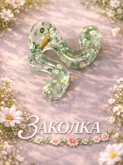 Заколка для волос, зажим-крабик для девочек, заколка неломающаяся, прочная и надежная — MEHIRLI-SINMAYDIGANKRABIK-ЗЕЛХАКИ