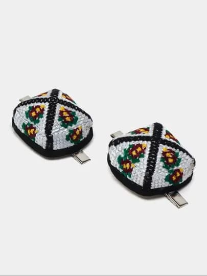 Национальный иракский доппи с резинкой, из ткани атлас