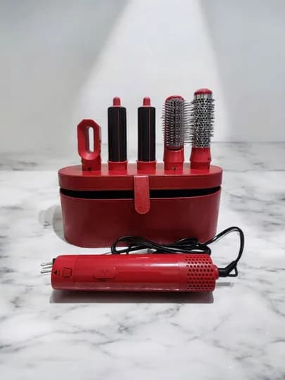 Фен-стайлер, Dyson, 5 в 1, для всех типов волос — ELEKTI-DADAY-КРАСН