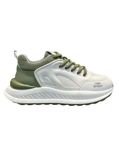 Кроссовки мужские ZEVANO EasyStride, на каждый день, комфортные 1 размер больше — AZNF-KROSOVKA5-ЛАЙМ-40