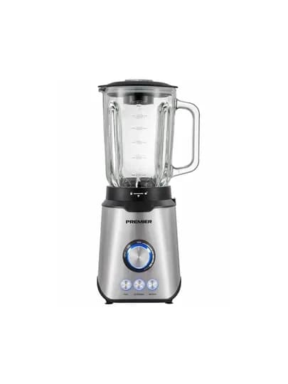 Блендер Premier PRM-TB-1215ES, мотор 1200 Вт, нержавеющая сталь, 1.5 л стакан