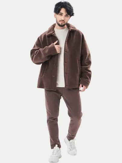 TERRA PRO Мужская дубленка, короткая длина AW23CA1N-31-19405
