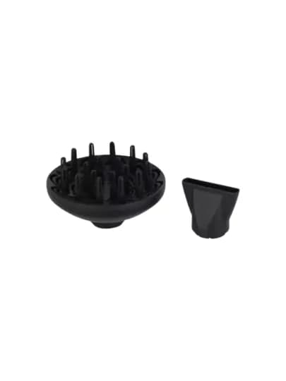 Фен BaByliss d570dsde, с ионным фильтром и диффузором, легкая конструкция — 2023-BABYLISSD570DSDE-ЧЕРН