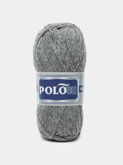 Нить для вязания Polo SU Classic, 100% акрил, 100 г, 210 м — ABUZAR-BURJUM-ХРОМ