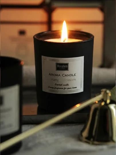 Ароматическая свеча с длительным ароматом, подарок — TWB-SCENTEDPRODUCTS-ЧЕРН-hlfl