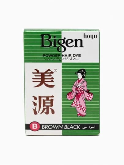 Хна для бровей натуральная, черная, коричневая, краска для бровей — BBEAUTY-БИГЕН7ТОНОВ-ЗЕЛЕН
