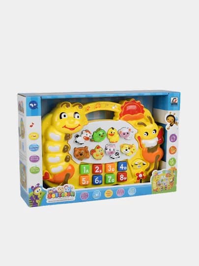 Музыкальное пианино для детей, телефон, развивающая игрушка — TOYMAG-MUZPIAN-ЛИМОН