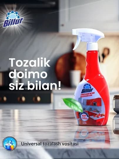 Billur моющие средства — DA1LY-2BILUR-АЛЫЙ