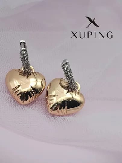 Серьги для девочек и женщин, Xuping — 1001PRT-XUPINGF-ЗОЛХАКИ