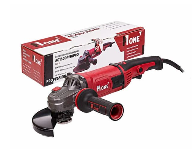 Болгарка Number one AG1600/150 PRO, красный
