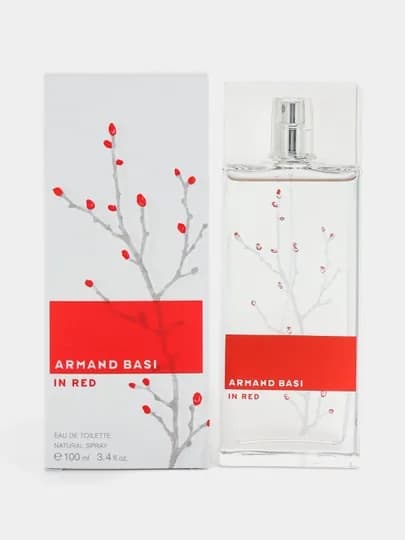 Парфюмерная вода Armand Basi "In Red", женская, древесно-цветочная, 100 мл