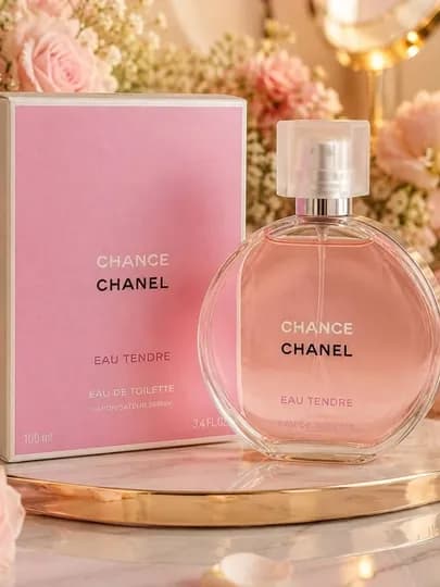 Chanel Chance Eau Tendre – женский парфюм (Eau de Toilette), 100 мл — NST86-CHANELCHANGE-РОЗОВ