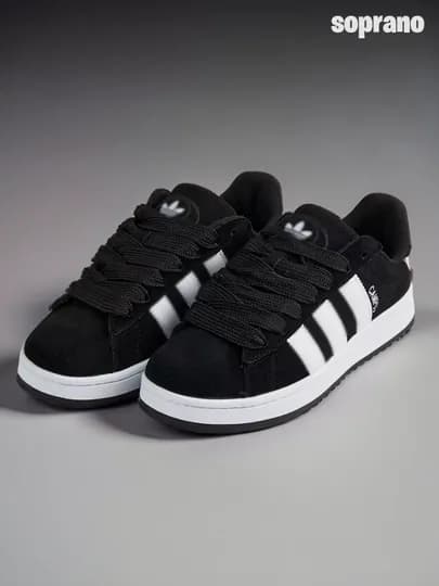 Мужские, женские и подростковые кроссовки Adidas Campus, Samba, спортивные, 39-44 — SOPRANO-CAMPUS-ХРОМ-40