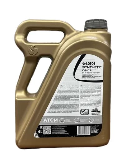 Моторное масло Lotos 5w-30, 4 л, сделано в Польше
