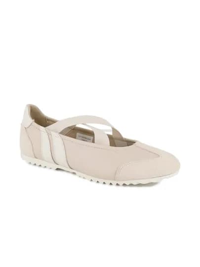 Женские балетки «RACER BALLERINA LTH» — PLD-PW94645-БЕЖЕВ-37