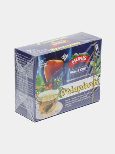 Чай Munis желчегонный, 20 пакетиков