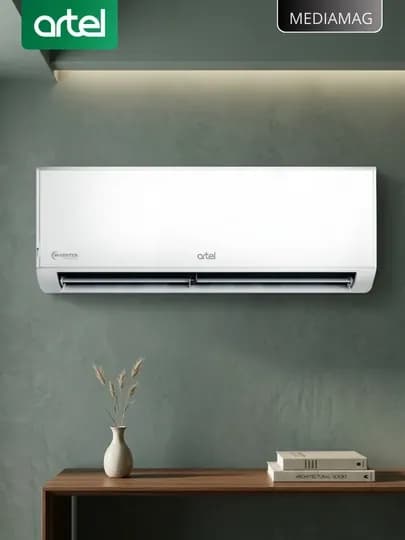 Кондиционер Artel Shahrisabz 12 FULL DC Inverter, Wi-Fi, Wind Free, R32 ECO, Turbo, 130V