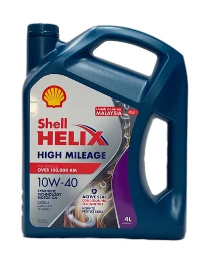 Моторное масло Shell Helix HX7 10W-40, 4 литра Малазия