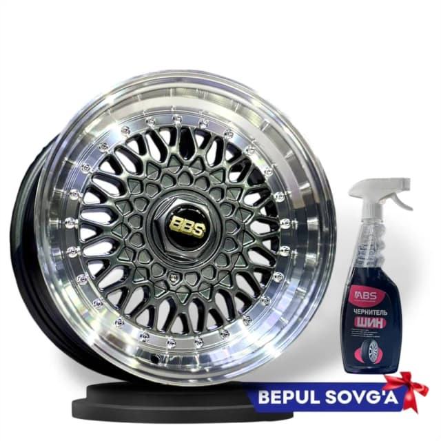 Диск BBS GMS R15x114 ( Spark, Nexia R3, Cobalt, Nexia1/2, Lada), серебристый