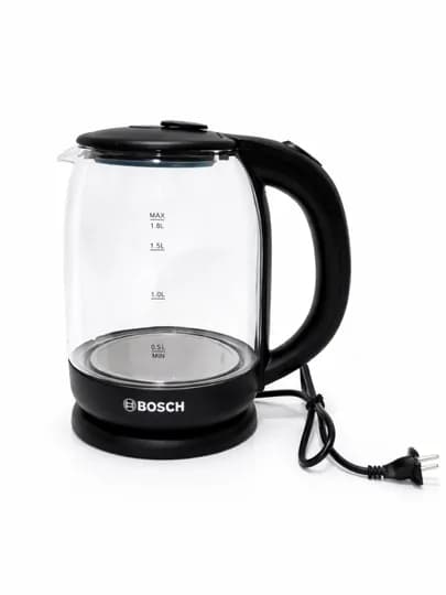 Электрический чайник BOSCH 1,8L — LED подсветка, мощность 1500 Вт, немецкое качество