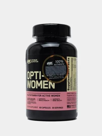 Витамины для женщин Opti-Women, мультивитамины+минералы, 60 капсул
