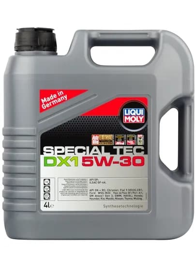 Моторное масло LIQUI MOLY DX1 5W30 4L MADE IN GERMANY